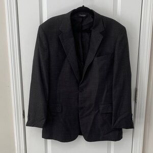 Jos. A. Bank Black Charcoal Check Sport Coat